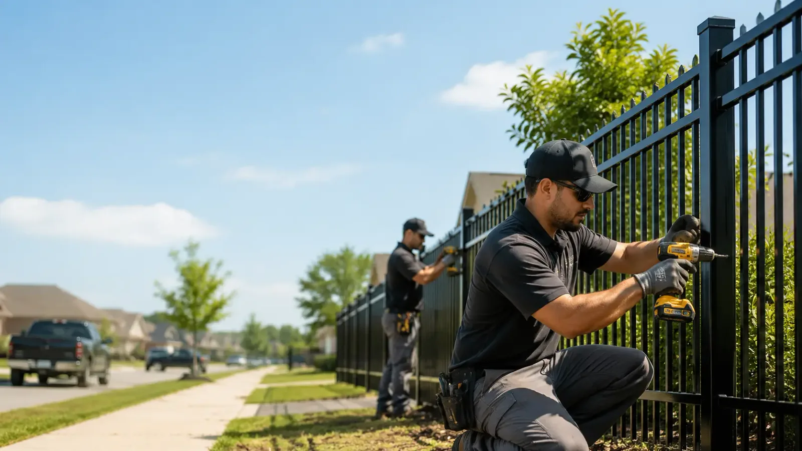 Metal Fence Installation in Wellston, OH